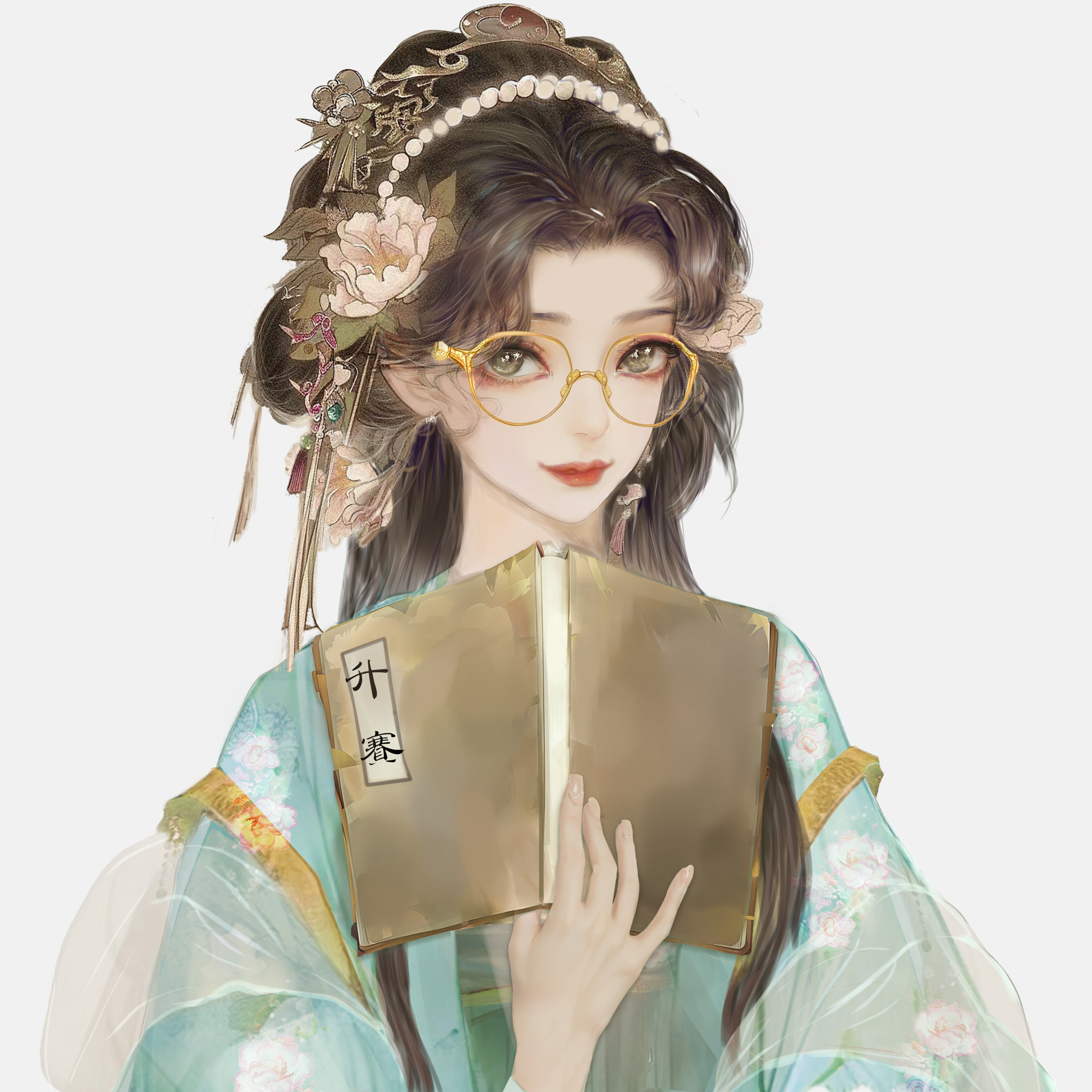 Illustrated portrait of Ruoqing Kies