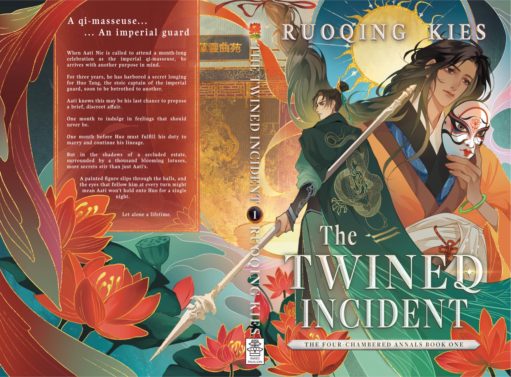Full wrap cover of The Twined Incident by Ruoqing Kies